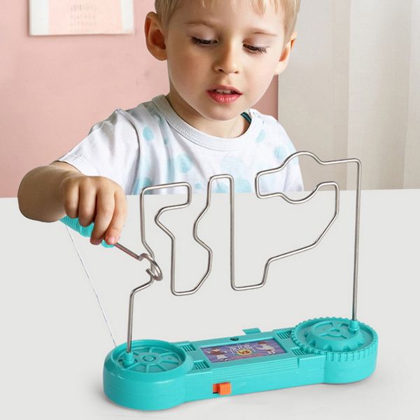 kids collision electric shock toy maze game party funny game science experiment fidget toys for boy girl
kids collision electric shock toy maze game party funny game science experiment fidget toys for boy girl