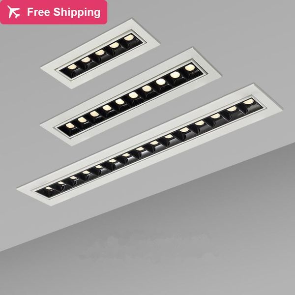 downlights 10pc adjust ang dimmable led downlight spot light line bar creative linear long strip 10w 20w 30w living room corridor re 
downlights 10pc adjust ang dimmable led downlight spot light line bar creative linear long strip 10w 20w 30w living room corridor re