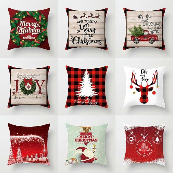 cushion/decorative pillow 45*45cm holiday christmas hugging pillowcase making nordic printed peach skin cushion household goods
cushion/decorative pillow 45*45cm holiday christmas hugging pillowcase making nordic printed peach skin cushion household goods