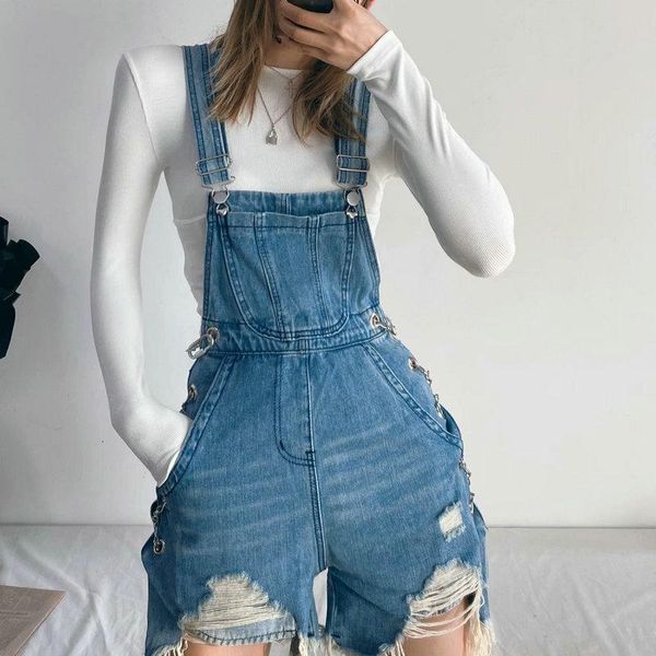 women's jeans fashion women blue denim suspender trousers chain side ripped design overalls summer spring autumn casual cozy streetwear
women's jeans fashion women blue denim suspender trousers chain side ripped design overalls summer spring autumn casual cozy streetwear