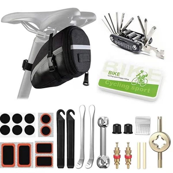 tools k39 bicycle backseat bag tail belt bike repair kit multifunctional tire fix tool pump set cycling fixture accessories
tools k39 bicycle backseat bag tail belt bike repair kit multifunctional tire fix tool pump set cycling fixture accessories