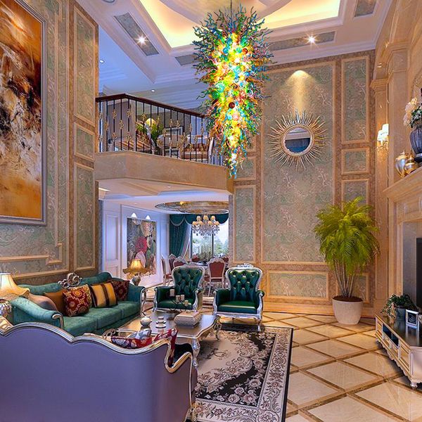 contemporary ceiling pendant lamps art design home decor hand blown glass chandeliers customized for villa big house
contemporary ceiling pendant lamps art design home decor hand blown glass chandeliers customized for villa big house
