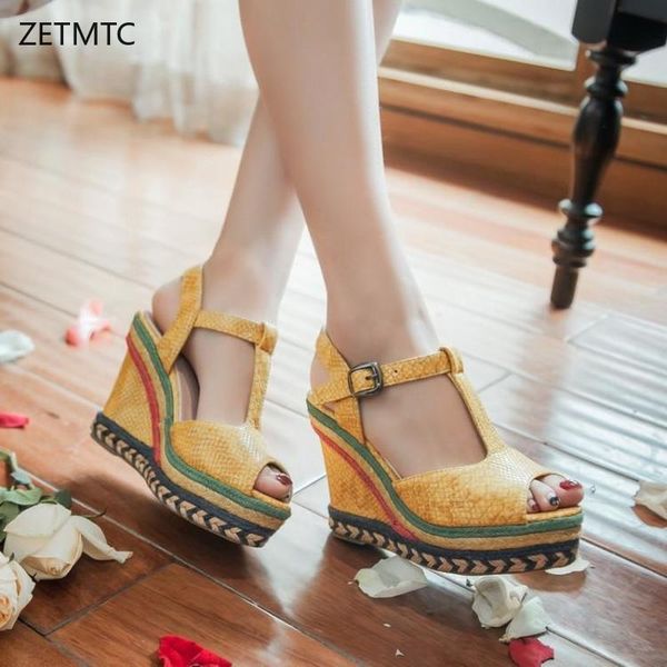 womens shoes platform high super 10cm casual summer open toe chunky heels wedge sandals snake pattern fashion t-tied, Black
womens shoes platform high super 10cm casual summer open toe chunky heels wedge sandals snake pattern fashion t-tied, Black