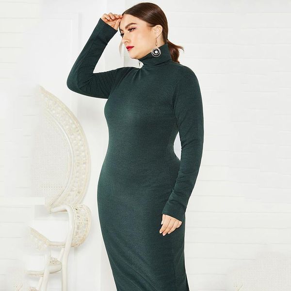 plus size dresses wohuadi winter knitted turtleneck sweater dress long sleeves women clothes warm female outfits red xl-5xl, Black
plus size dresses wohuadi winter knitted turtleneck sweater dress long sleeves women clothes warm female outfits red xl-5xl, Black