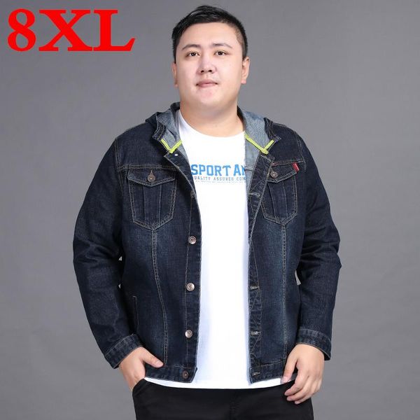 men's jackets 2021 plus size 8xl 7xl 6xl classic denim jacket men brand clothing cotton casual jean blue solid coat male, Black;brown
men's jackets 2021 plus size 8xl 7xl 6xl classic denim jacket men brand clothing cotton casual jean blue solid coat male, Black;brown