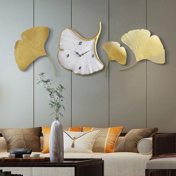 wall clocks modern large clock 3d gold decoration living room creative leaf luxury home decor horloge murale gift zm1105
wall clocks modern large clock 3d gold decoration living room creative leaf luxury home decor horloge murale gift zm1105