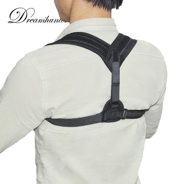 adjustable upper back posture corrector clavicle support spine brace tirantes health improve sit humpback correction, Black;blue
adjustable upper back posture corrector clavicle support spine brace tirantes health improve sit humpback correction, Black;blue