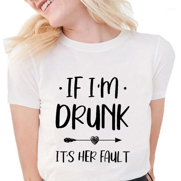 women's t-shirt if i' drunk it's her fault t-shirts women funny print letter graphic tees casual soft cotton white
women's t-shirt if i' drunk it's her fault t-shirts women funny print letter graphic tees casual soft cotton white