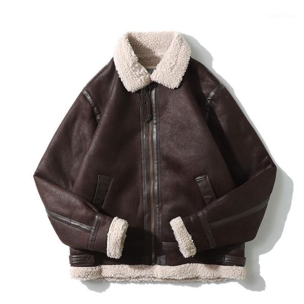 men's down & parkas firmranch 2021 men/women retro classic lambswool coat fashion streetwear thick loose sherpa jacket men casual jacke, Black
men's down & parkas firmranch 2021 men/women retro classic lambswool coat fashion streetwear thick loose sherpa jacket men casual jacke, Black