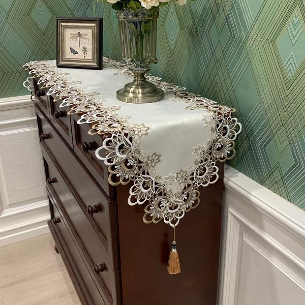 luxury european drawers table runner cloth lace dustproof modern minimalist wine cabinet tv tablecloth cover towel
luxury european drawers table runner cloth lace dustproof modern minimalist wine cabinet tv tablecloth cover towel