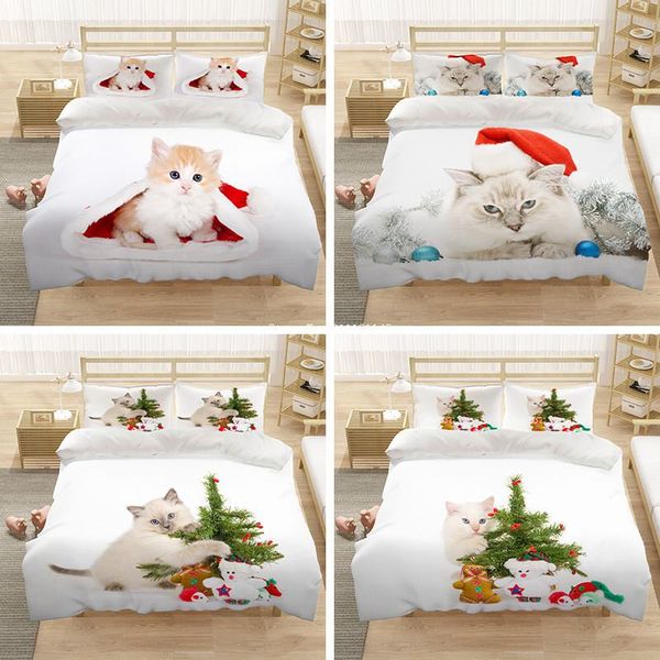 bedding sets cartoon cute animal quilt pillow cover set creative christmas cat and dog print boys girls 2/3
bedding sets cartoon cute animal quilt pillow cover set creative christmas cat and dog print boys girls 2/3