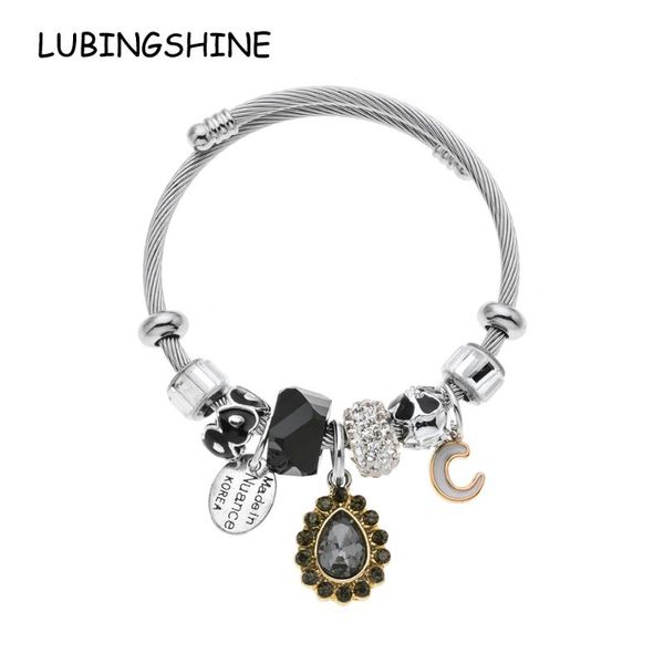 charm bracelets lubingshine water drop crystal stone beads bride lover bracelet diy wedding jewelry for women gifts, Golden;silver
charm bracelets lubingshine water drop crystal stone beads bride lover bracelet diy wedding jewelry for women gifts, Golden;silver