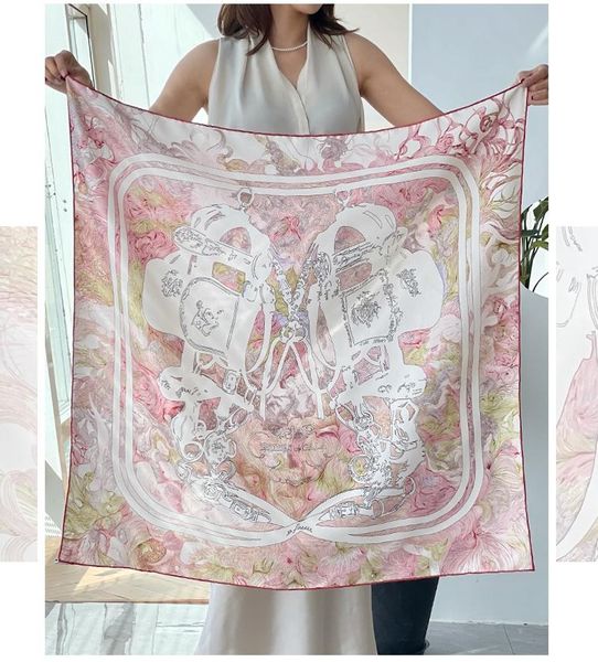 scarves armor print 100% silk scarf shawl women real neckerchief necktie wraps 35"x35", Blue;gray
scarves armor print 100% silk scarf shawl women real neckerchief necktie wraps 35"x35", Blue;gray