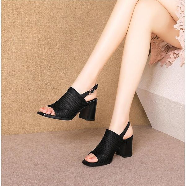 fashion buckle strap air mesh sandals women elegant square high heels point toe party flip flop wedges shoes woman sexy, Black
fashion buckle strap air mesh sandals women elegant square high heels point toe party flip flop wedges shoes woman sexy, Black