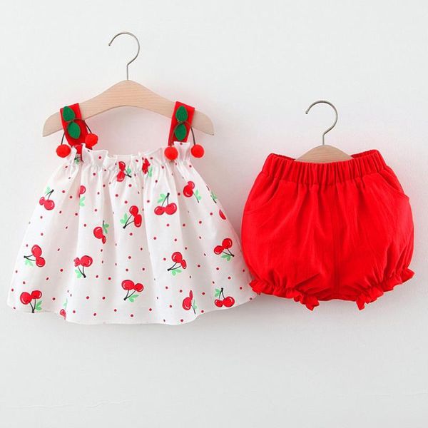 clothing sets girls clothes sleeveless dress+briefs 2pcs suspenders polka dot print dress shorts outfits set summer sunsuit, White
clothing sets girls clothes sleeveless dress+briefs 2pcs suspenders polka dot print dress shorts outfits set summer sunsuit, White