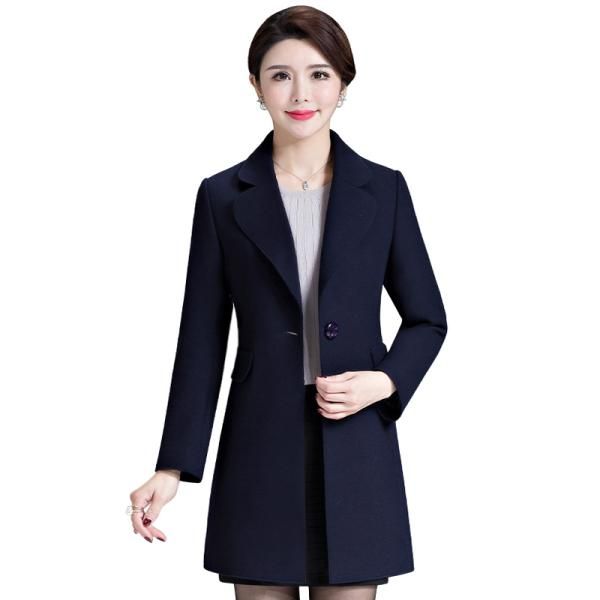 caramel coat woolen women's mid-length korean style no double-sided wool & blends, Black
caramel coat woolen women's mid-length korean style no double-sided wool & blends, Black