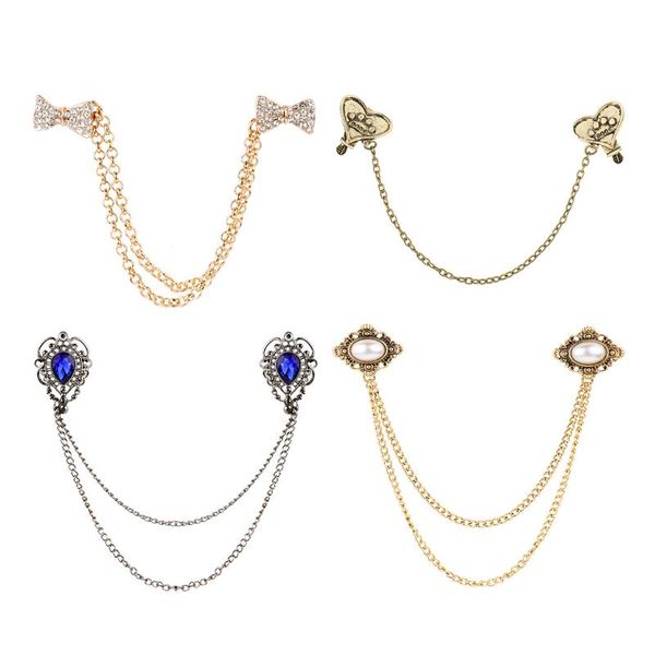 pins, brooches delicate pins women man suit shirt collar tassel chain lapel pin brooch retro wedding dress party accessorie, Gray
pins, brooches delicate pins women man suit shirt collar tassel chain lapel pin brooch retro wedding dress party accessorie, Gray