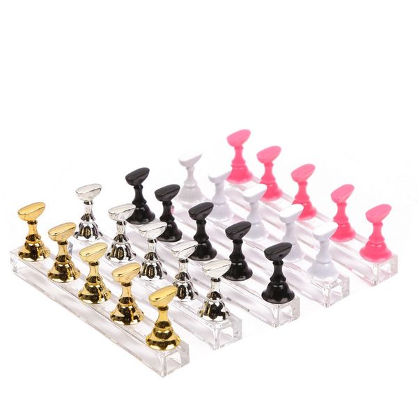 1set false nail tips practice trainning display stand holder base resin crystal nails art polish displays manicure tools 1126
1set false nail tips practice trainning display stand holder base resin crystal nails art polish displays manicure tools 1126