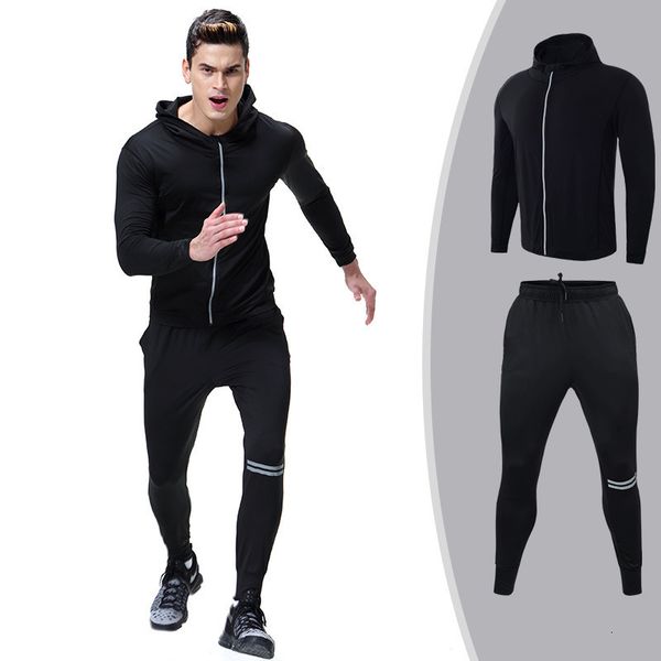 tracksuits zipper men's jacket long sleeve sportswear black fitness training casual running suit men, Gray
tracksuits zipper men's jacket long sleeve sportswear black fitness training casual running suit men, Gray