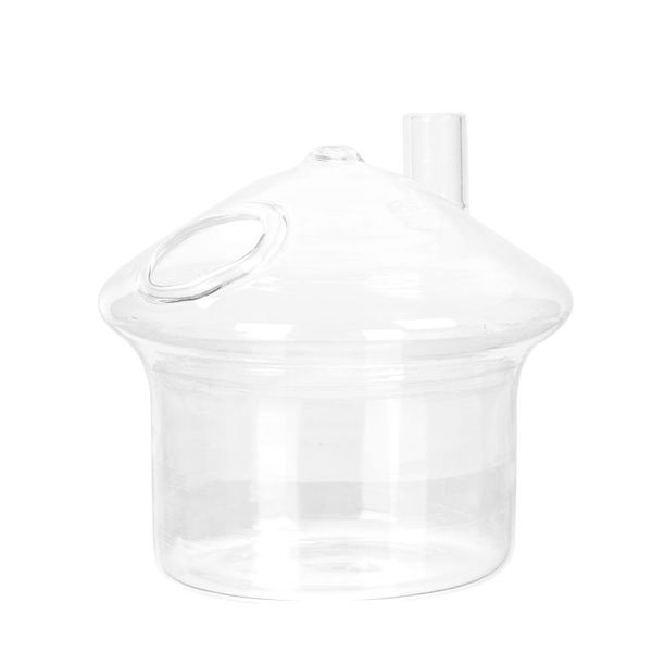 vases 1pc mushroom vase clear glass hydroponic home decor mini fish tank 
vases 1pc mushroom vase clear glass hydroponic home decor mini fish tank