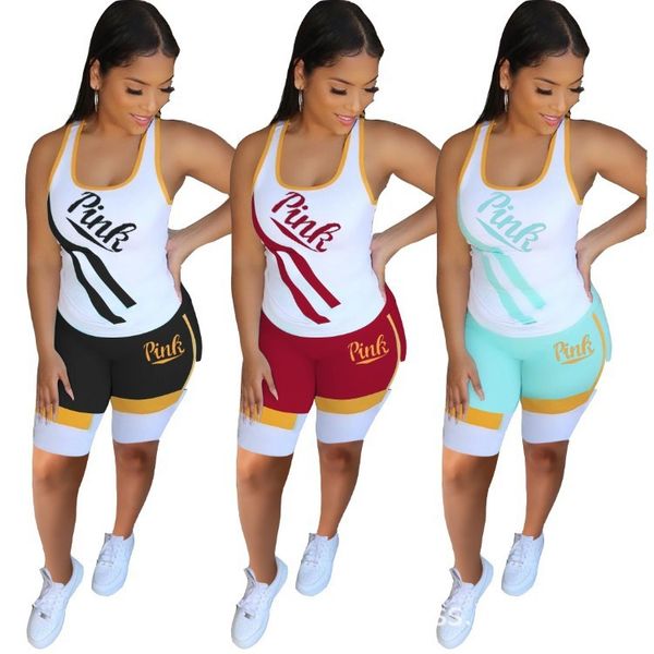 stylish sports suit women's 2021 autumn tracksuits letter print vest leisure two piece set, Gray
stylish sports suit women's 2021 autumn tracksuits letter print vest leisure two piece set, Gray