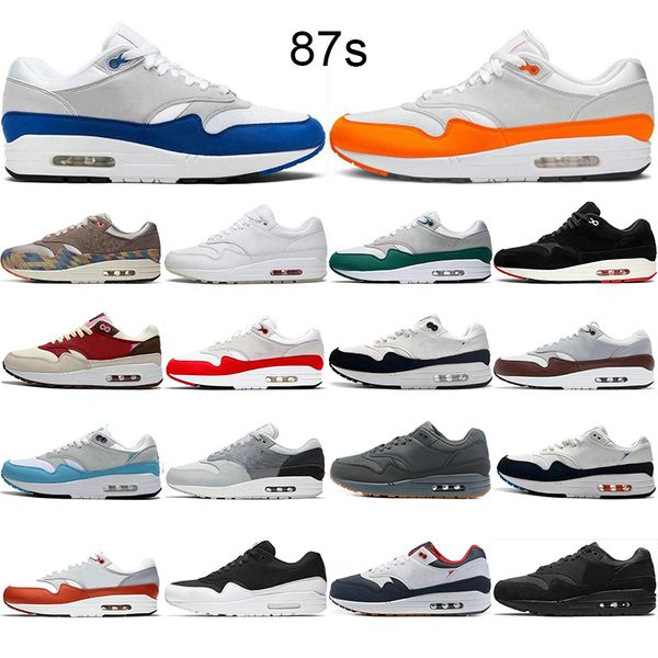 selling classic 1 one men women 87 running shoes triple black white sports trainers cushion surface breathable 87s mens sport outdoor sneake, White;red
selling classic 1 one men women 87 running shoes triple black white sports trainers cushion surface breathable 87s mens sport outdoor sneake, White;red