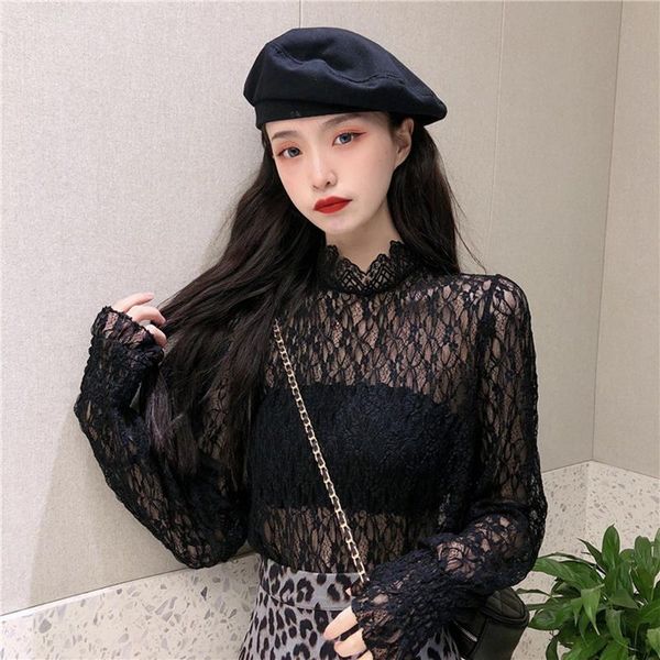 sweet lace womens flare sleeve chiffon solid and blouses ladies vintage hollow out long shirts blusas mujer women's &, White
sweet lace womens flare sleeve chiffon solid and blouses ladies vintage hollow out long shirts blusas mujer women's &, White