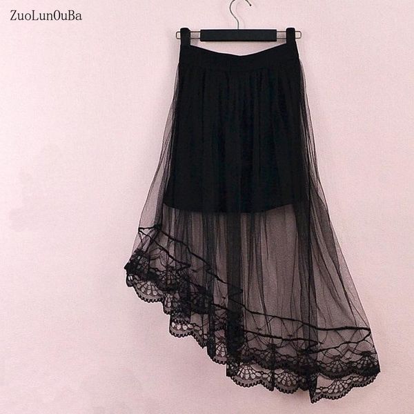 skirts zuolunouba 2021 summer lace harajuku tulle black skirt women elastic waist flat girl
skirts zuolunouba 2021 summer lace harajuku tulle black skirt women elastic waist flat girl