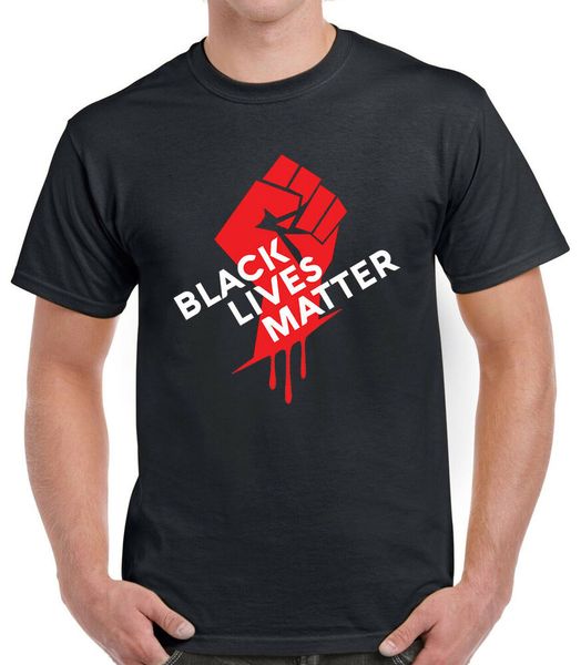 black lives matter fist black t-shirt racial equality protest blm rights, White;black
black lives matter fist black t-shirt racial equality protest blm rights, White;black