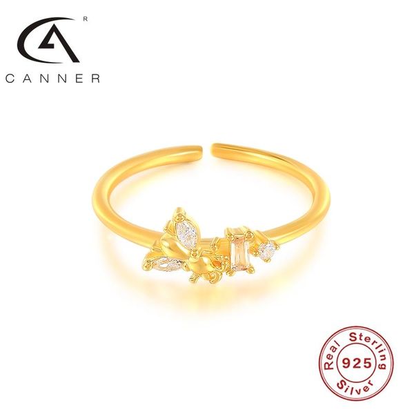 silver finger rings zircon honeybee pure s925 sterling plata formal elegant luxurious fine jewelry for women female cluster, Golden;silver
silver finger rings zircon honeybee pure s925 sterling plata formal elegant luxurious fine jewelry for women female cluster, Golden;silver