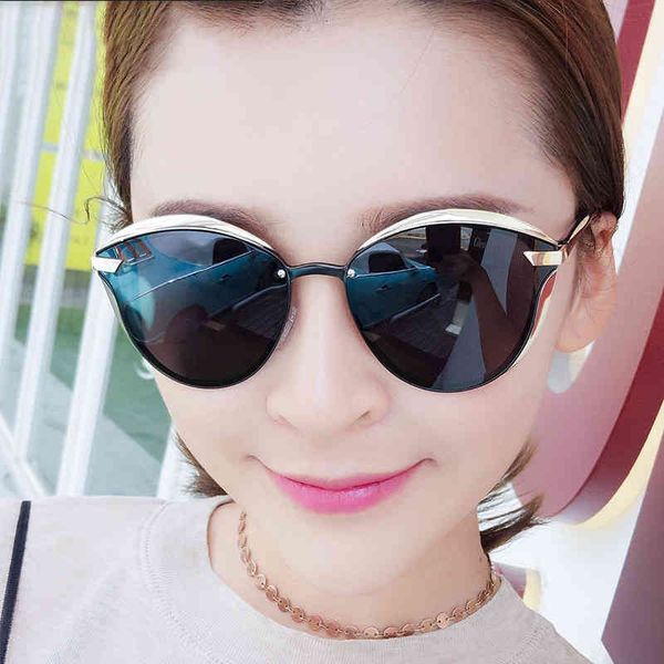 evove women polarized sunglasses ladies oval sun glasses for woman pink mirror female rimless fashion anti reflection, White;black
evove women polarized sunglasses ladies oval sun glasses for woman pink mirror female rimless fashion anti reflection, White;black