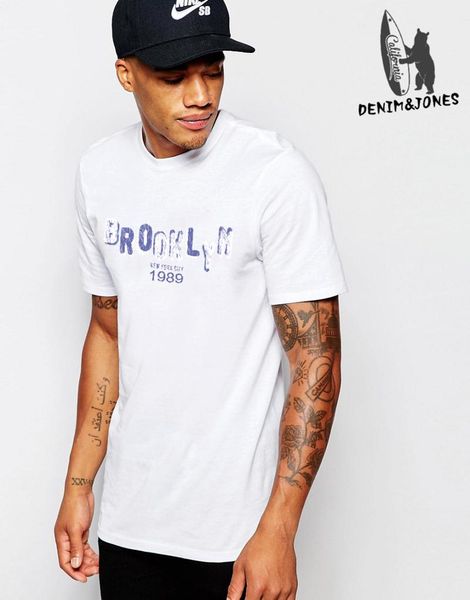 men's t-shirts brooklyn jones vintage graphic tees print 100% cotton t-shirt white tees summer custom, White;black
men's t-shirts brooklyn jones vintage graphic tees print 100% cotton t-shirt white tees summer custom, White;black