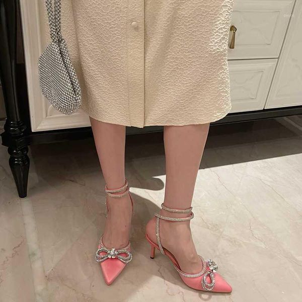 dress shoes summer ladies luxury satin leather high heels transparent party sandals cross tied crystal bow glitter rhinestone women, Black
dress shoes summer ladies luxury satin leather high heels transparent party sandals cross tied crystal bow glitter rhinestone women, Black