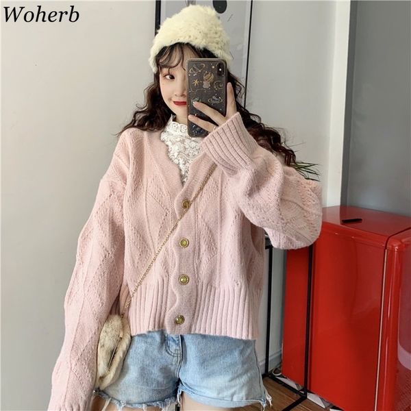 kawaii pink knitted cardigan women korean long sleeve v-neck sweater autumn winter new knitwear coat kardigany 210417, White;black
kawaii pink knitted cardigan women korean long sleeve v-neck sweater autumn winter new knitwear coat kardigany 210417, White;black