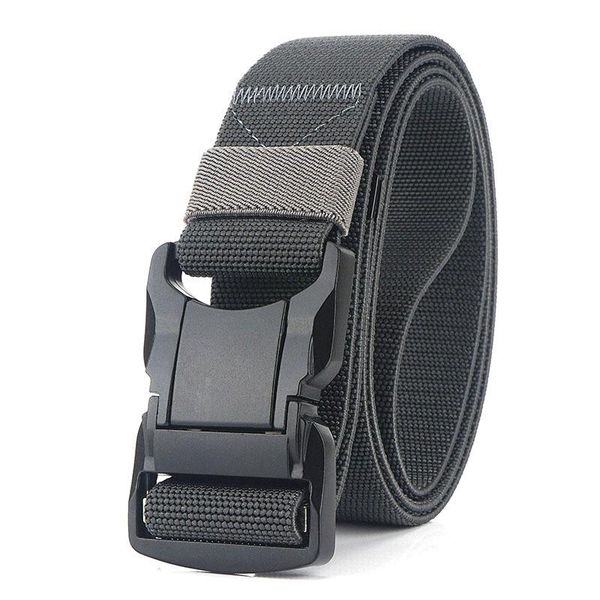 50pcs elastic tactical belt 3.8cm men women solid alloy buckle quick unlock army training brand casual waist support, Black;gray
50pcs elastic tactical belt 3.8cm men women solid alloy buckle quick unlock army training brand casual waist support, Black;gray