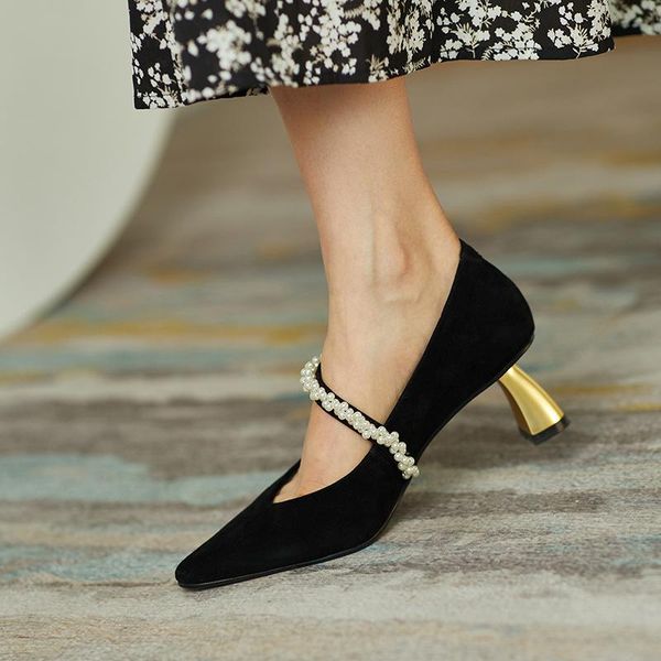 pearls pointed toe pumps women office&career ladies shoes leather latest heels beige black elegante mujer dress
pearls pointed toe pumps women office&career ladies shoes leather latest heels beige black elegante mujer dress