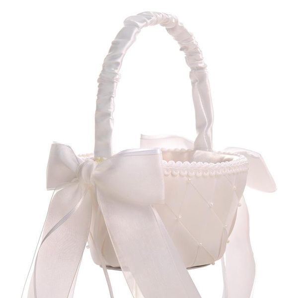 decorative flowers & wreaths wedding supplies bride flower basket white lace girl portable
decorative flowers & wreaths wedding supplies bride flower basket white lace girl portable