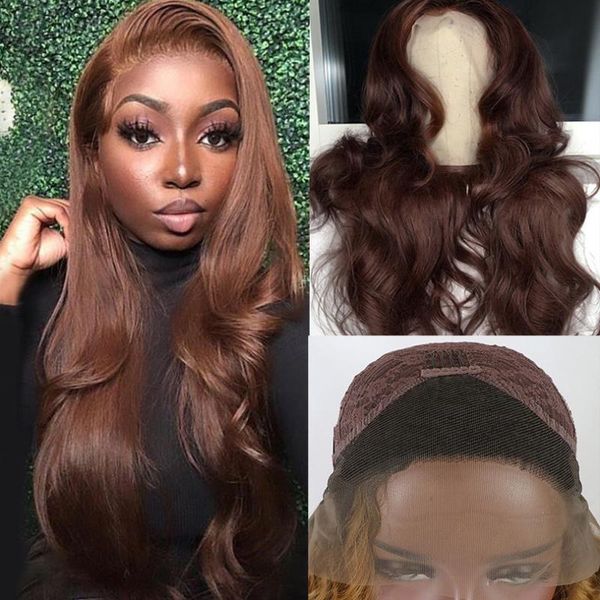 synthetic wigs long #4 brown color 13*4lace front hair for women middle part wavy cosplay heat resistant natural wig, Black
synthetic wigs long #4 brown color 13*4lace front hair for women middle part wavy cosplay heat resistant natural wig, Black