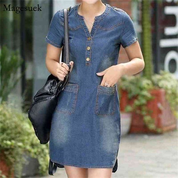 spring short sleeves women dress elegant a-line mini bodycon denim plus size casual ladies es vestidos 176a 210512, Black;gray
spring short sleeves women dress elegant a-line mini bodycon denim plus size casual ladies es vestidos 176a 210512, Black;gray