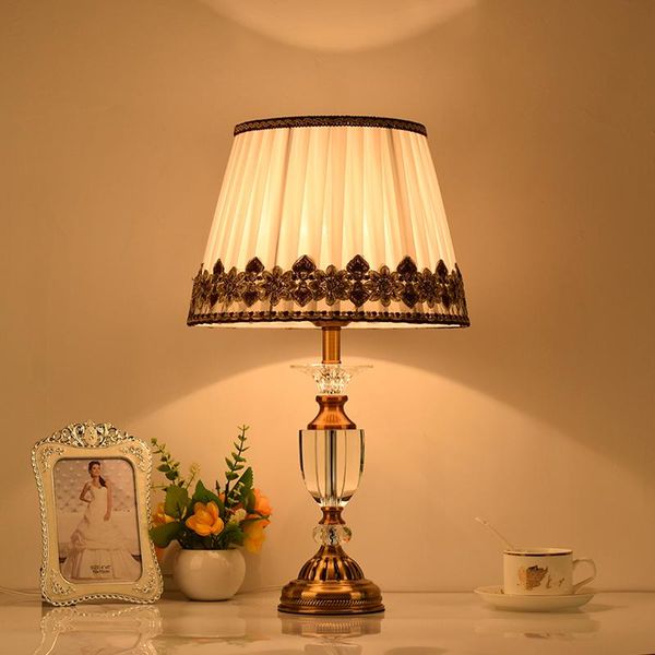 bedroom bedside crystal table lamp european luxury creative romantic warm living room study fabric wf1205222 lamps
bedroom bedside crystal table lamp european luxury creative romantic warm living room study fabric wf1205222 lamps