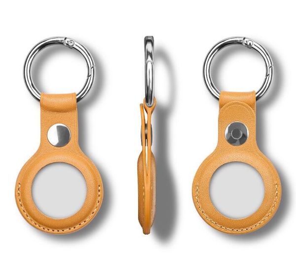 portable airtag shell case key ring pu leather anti lost cover cell phone cases for apple location tracker with buckle
portable airtag shell case key ring pu leather anti lost cover cell phone cases for apple location tracker with buckle