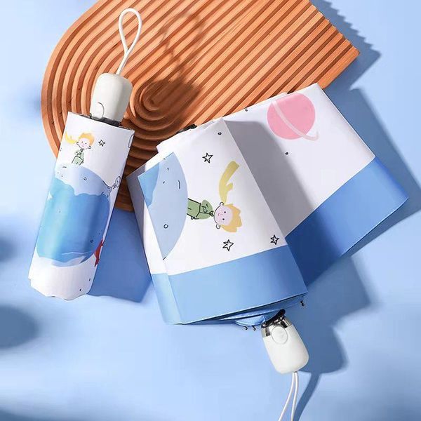 umbrellas cartoon little princ umbrella three/five folding female and male sun protection uv sunshade dual use
umbrellas cartoon little princ umbrella three/five folding female and male sun protection uv sunshade dual use