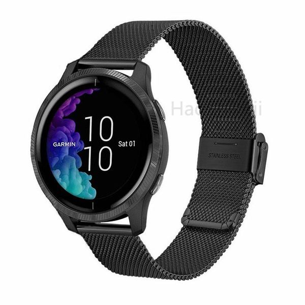 watch bands for garmin vivoactive 3 band 20mm quick release milanese loop stainless steel strap vivomove hr/forerunner 645 music, Black;brown
watch bands for garmin vivoactive 3 band 20mm quick release milanese loop stainless steel strap vivomove hr/forerunner 645 music, Black;brown