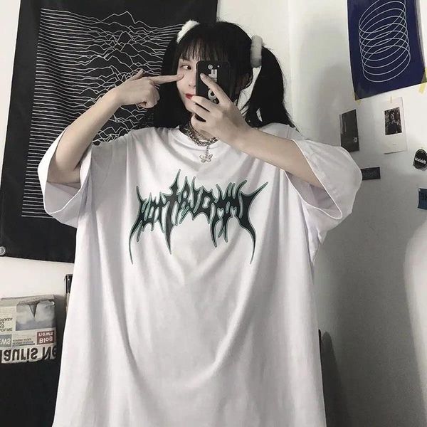 dark gothic streetwear casual round neck t shirt punk hip hop oversized short sleeve tee, White
dark gothic streetwear casual round neck t shirt punk hip hop oversized short sleeve tee, White