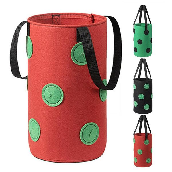 planters & pots strawberry planting bag 12 holes 3 gallon hanging breathable cloth bags plant container with handle @ls
planters & pots strawberry planting bag 12 holes 3 gallon hanging breathable cloth bags plant container with handle @ls
