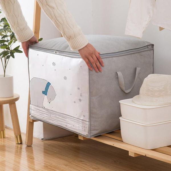 foldable storage bag clothes blanket quilt closet sweater organizer box pouches fashion cabinet waterproof clothing & wardrobe
foldable storage bag clothes blanket quilt closet sweater organizer box pouches fashion cabinet waterproof clothing & wardrobe