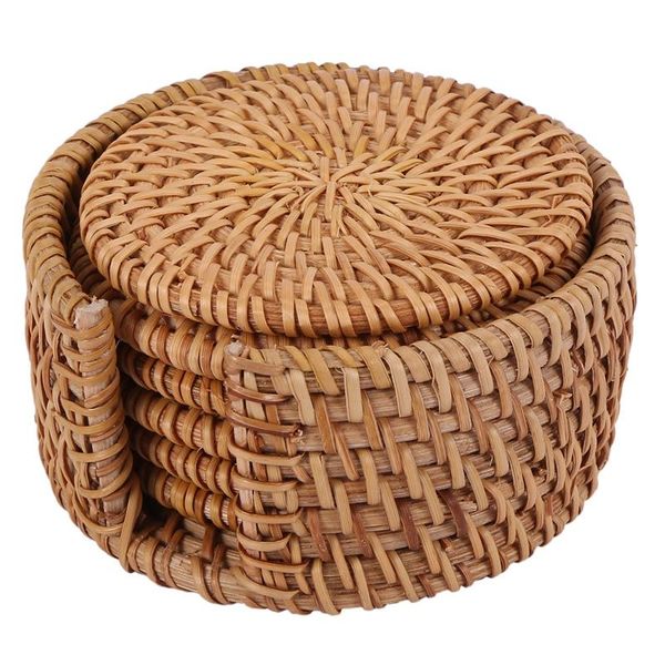 mats & pads 6pcs/lot creative drink coasters set for kungfu tea accessories round tableware placemat dish mat rattan weave cup pad 8cm
mats & pads 6pcs/lot creative drink coasters set for kungfu tea accessories round tableware placemat dish mat rattan weave cup pad 8cm