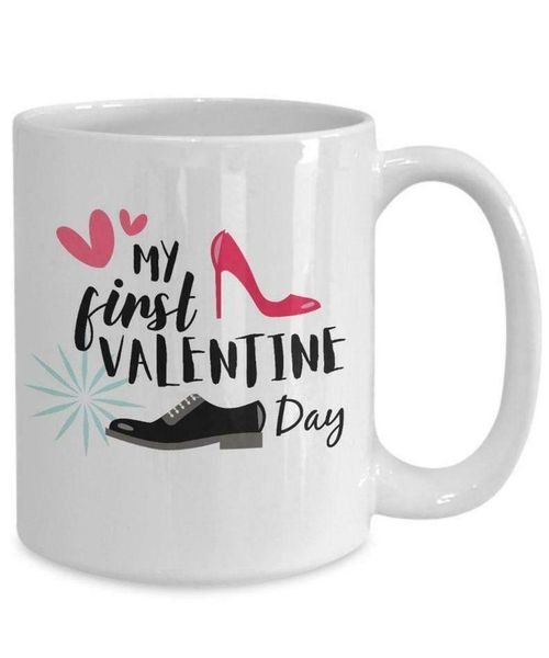 mugs my first valentine's day lover couple love saying valentines gift white mug 11oz 15oz ceramic coffee cup
mugs my first valentine's day lover couple love saying valentines gift white mug 11oz 15oz ceramic coffee cup