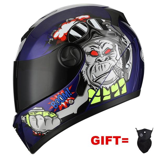motorcycle helmets gift full face helmet with dual lensracing s-xl size casco casque moto dot approved capacete double lens visors
motorcycle helmets gift full face helmet with dual lensracing s-xl size casco casque moto dot approved capacete double lens visors