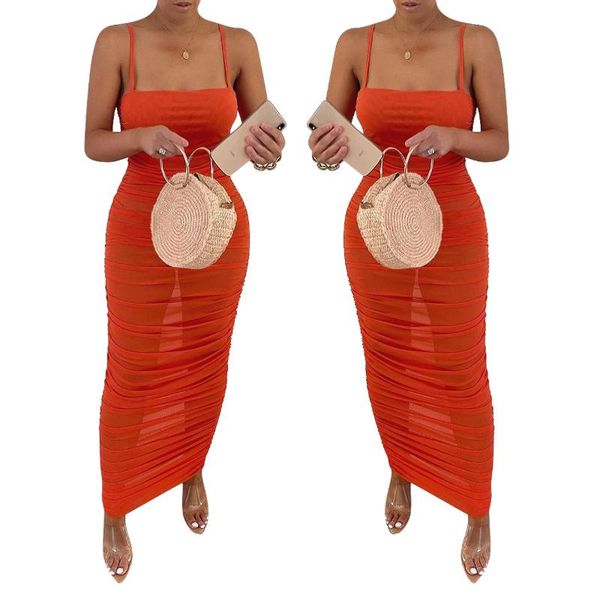 casual dresses yd8508 europe and america women bodycon sleeveless strap dress solid mesh backless street clubwear party long maxi, Black;gray
casual dresses yd8508 europe and america women bodycon sleeveless strap dress solid mesh backless street clubwear party long maxi, Black;gray